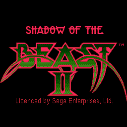 Shadow Of The Beast 2 (U) Title Screen